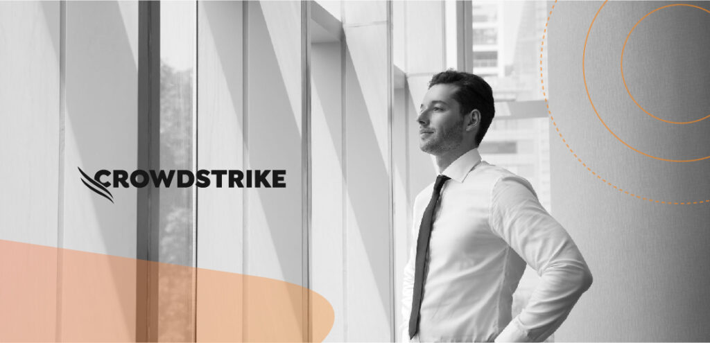 Colagem ilustrando os benefícios do uso do Crowdstrike Falcon Complete