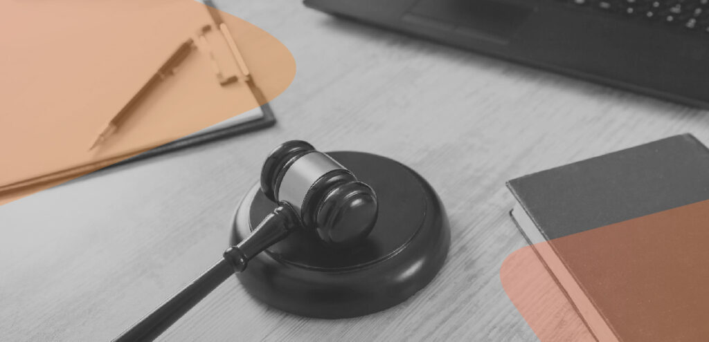 Colagem ilustrando a Segurança da informação e LGPD